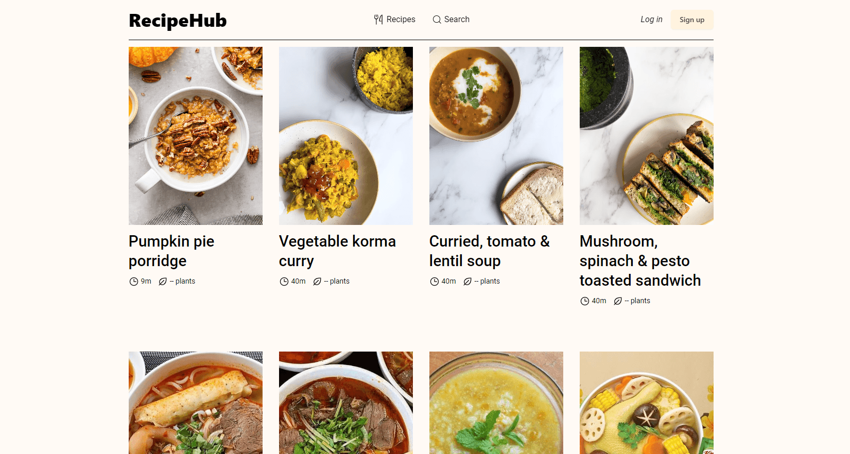 RecipeHub